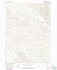 Elgin SW Nebraska Historical topographic map, 1:24000 scale, 7.5 X 7.5 Minute, Year 1963