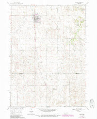 Elgin Nebraska Historical topographic map, 1:24000 scale, 7.5 X 7.5 Minute, Year 1963
