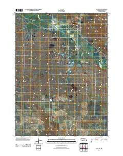 Elgin SW Nebraska Historical topographic map, 1:24000 scale, 7.5 X 7.5 Minute, Year 2011