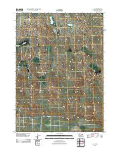 Eli Nebraska Historical topographic map, 1:24000 scale, 7.5 X 7.5 Minute, Year 2011