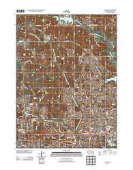 Elkhorn Nebraska Historical topographic map, 1:24000 scale, 7.5 X 7.5 Minute, Year 2011