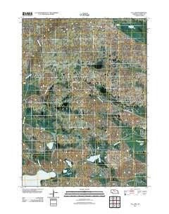 Ell Lake Nebraska Historical topographic map, 1:24000 scale, 7.5 X 7.5 Minute, Year 2011