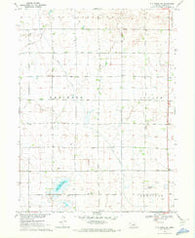 Elm Creek SW Nebraska Historical topographic map, 1:24000 scale, 7.5 X 7.5 Minute, Year 1970
