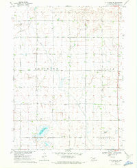 Elm Creek SW Nebraska Historical topographic map, 1:24000 scale, 7.5 X 7.5 Minute, Year 1970