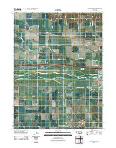 Elm Creek West Nebraska Historical topographic map, 1:24000 scale, 7.5 X 7.5 Minute, Year 2011
