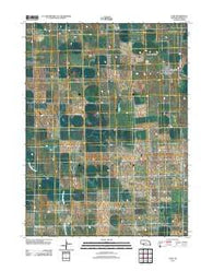 Elsie Nebraska Historical topographic map, 1:24000 scale, 7.5 X 7.5 Minute, Year 2011