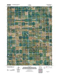 Elsie NW Nebraska Historical topographic map, 1:24000 scale, 7.5 X 7.5 Minute, Year 2011