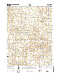 Elsie NW Nebraska Current topographic map, 1:24000 scale, 7.5 X 7.5 Minute, Year 2014