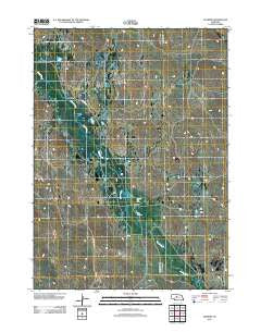Elsmere Nebraska Historical topographic map, 1:24000 scale, 7.5 X 7.5 Minute, Year 2011