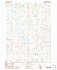 Elsmere Nebraska Historical topographic map, 1:24000 scale, 7.5 X 7.5 Minute, Year 1986