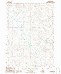Elsmere Nebraska Historical topographic map, 1:24000 scale, 7.5 X 7.5 Minute, Year 1986