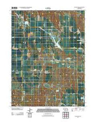 Elwood NW Nebraska Historical topographic map, 1:24000 scale, 7.5 X 7.5 Minute, Year 2011