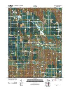 Elwood NW Nebraska Historical topographic map, 1:24000 scale, 7.5 X 7.5 Minute, Year 2011