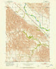Elyria Nebraska Historical topographic map, 1:24000 scale, 7.5 X 7.5 Minute, Year 1952