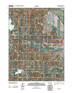 Emerald Nebraska Historical topographic map, 1:24000 scale, 7.5 X 7.5 Minute, Year 2011