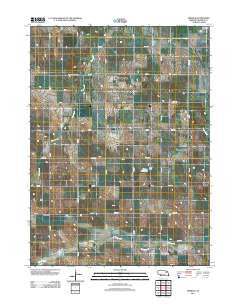 Emerick Nebraska Historical topographic map, 1:24000 scale, 7.5 X 7.5 Minute, Year 2011