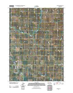 Emerson Nebraska Historical topographic map, 1:24000 scale, 7.5 X 7.5 Minute, Year 2011