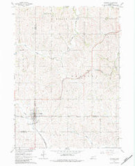 Emerson Nebraska Historical topographic map, 1:24000 scale, 7.5 X 7.5 Minute, Year 1967