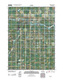 Emmet Nebraska Historical topographic map, 1:24000 scale, 7.5 X 7.5 Minute, Year 2011