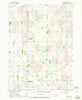 Emmet SW Nebraska Historical topographic map, 1:24000 scale, 7.5 X 7.5 Minute, Year 1964