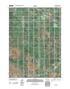 Emmet NW Nebraska Historical topographic map, 1:24000 scale, 7.5 X 7.5 Minute, Year 2011