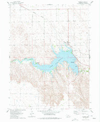 Enders Nebraska Historical topographic map, 1:24000 scale, 7.5 X 7.5 Minute, Year 1973