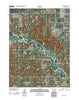 Endicott Nebraska Historical topographic map, 1:24000 scale, 7.5 X 7.5 Minute, Year 2011