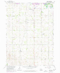 Enola Nebraska Historical topographic map, 1:24000 scale, 7.5 X 7.5 Minute, Year 1963