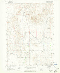 Erdman Ranch Nebraska Historical topographic map, 1:24000 scale, 7.5 X 7.5 Minute, Year 1963