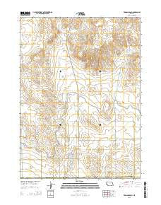 Erdman Ranch Nebraska Current topographic map, 1:24000 scale, 7.5 X 7.5 Minute, Year 2014