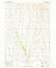 Eustis SE Nebraska Historical topographic map, 1:24000 scale, 7.5 X 7.5 Minute, Year 1970