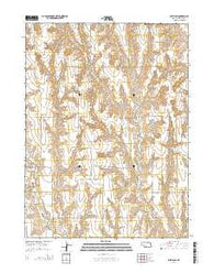 Eustis SW Nebraska Current topographic map, 1:24000 scale, 7.5 X 7.5 Minute, Year 2014