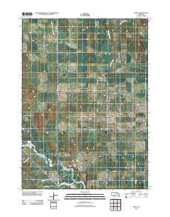 Ewing Nebraska Historical topographic map, 1:24000 scale, 7.5 X 7.5 Minute, Year 2011