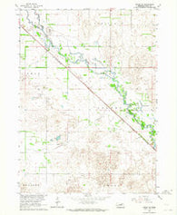 Ewing SW Nebraska Historical topographic map, 1:24000 scale, 7.5 X 7.5 Minute, Year 1963