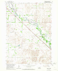 Ewing SW Nebraska Historical topographic map, 1:24000 scale, 7.5 X 7.5 Minute, Year 1963