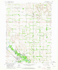 Ewing Nebraska Historical topographic map, 1:24000 scale, 7.5 X 7.5 Minute, Year 1963