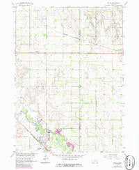 Ewing Nebraska Historical topographic map, 1:24000 scale, 7.5 X 7.5 Minute, Year 1963