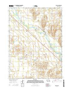 Ewing SW Nebraska Current topographic map, 1:24000 scale, 7.5 X 7.5 Minute, Year 2014