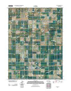 Exeter Nebraska Historical topographic map, 1:24000 scale, 7.5 X 7.5 Minute, Year 2011