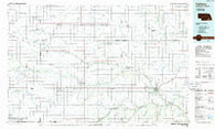 Fairbury Nebraska Historical topographic map, 1:100000 scale, 30 X 60 Minute, Year 1985