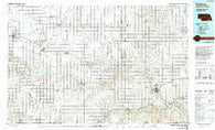 Fairbury Nebraska Historical topographic map, 1:100000 scale, 30 X 60 Minute, Year 1985