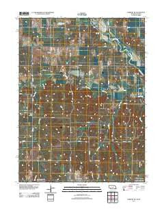 Fairbury SW Nebraska Historical topographic map, 1:24000 scale, 7.5 X 7.5 Minute, Year 2011