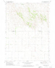 Fairchild Ranch Nebraska Historical topographic map, 1:24000 scale, 7.5 X 7.5 Minute, Year 1972