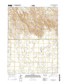 Fairchild Ranch Nebraska Current topographic map, 1:24000 scale, 7.5 X 7.5 Minute, Year 2014