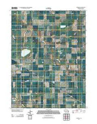 Fairfield Nebraska Historical topographic map, 1:24000 scale, 7.5 X 7.5 Minute, Year 2011