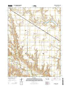 Fairfield NW Nebraska Current topographic map, 1:24000 scale, 7.5 X 7.5 Minute, Year 2014