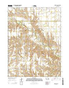 Fairfield SE Nebraska Current topographic map, 1:24000 scale, 7.5 X 7.5 Minute, Year 2014