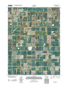 Fairmont Nebraska Historical topographic map, 1:24000 scale, 7.5 X 7.5 Minute, Year 2011