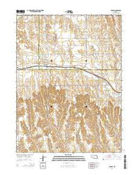 Farnam Nebraska Current topographic map, 1:24000 scale, 7.5 X 7.5 Minute, Year 2014