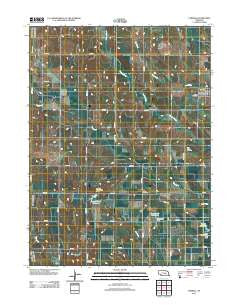 Farwell Nebraska Historical topographic map, 1:24000 scale, 7.5 X 7.5 Minute, Year 2011